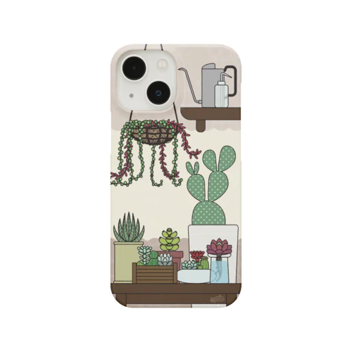 多肉植物のある風景（12 mini/ 13 mini） Smartphone Case