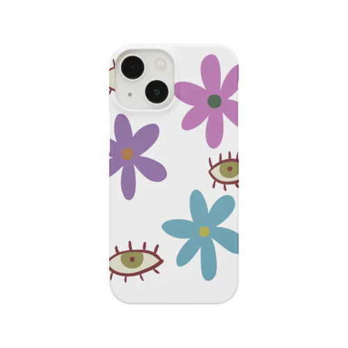 Flower×Eye iPhone Smartphone Case