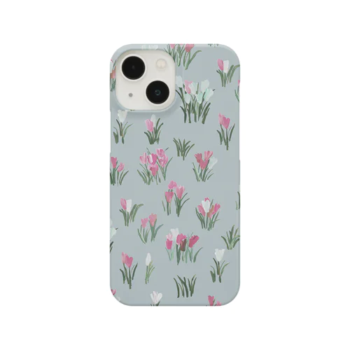 crocus lightblue Smartphone Case