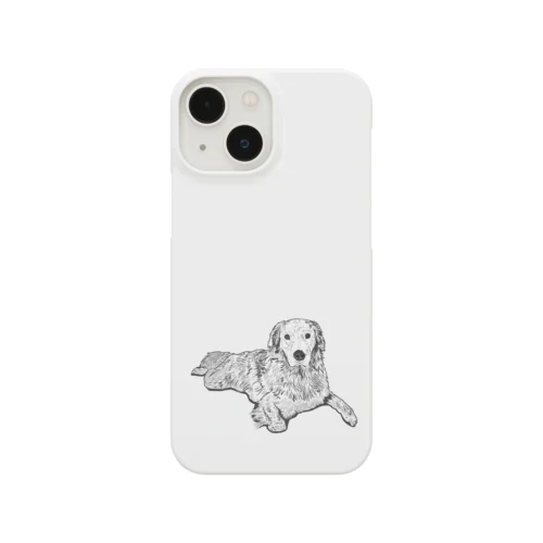 『おててグニッ』× golden retriever Smartphone Case