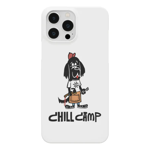 chill camp dog スマホケース