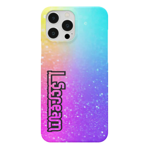 BK I Scream Glitter Rainbow Smartphone Case