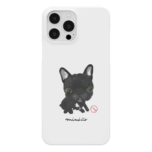 フレンチブル（名前入り） Smartphone Case