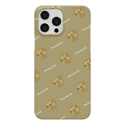 ブリュッセル・グリフォン（WhiteLogo） Smartphone Case