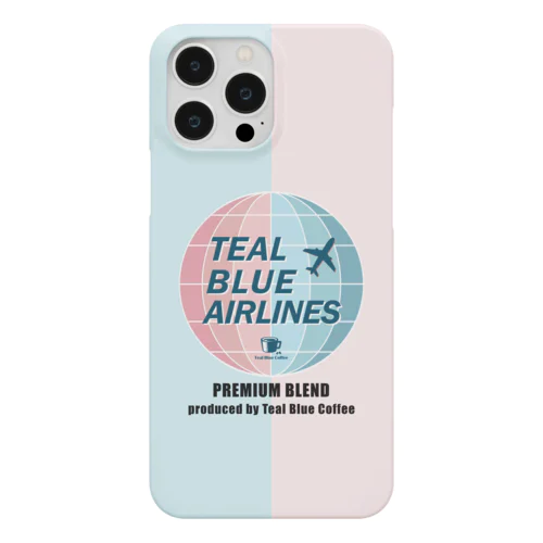 TEAL BLUE AIRLINES Smartphone Case