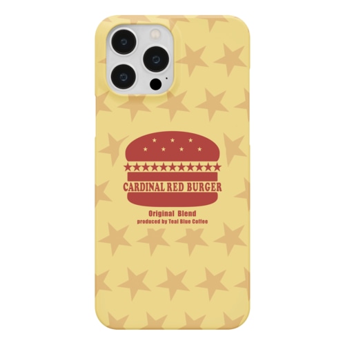 CARDINAL RED BURGER _mustard Ver. Smartphone Case