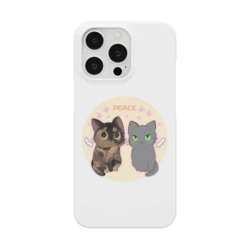 ハムモモ平和チームイラストグッズ Smartphone Case