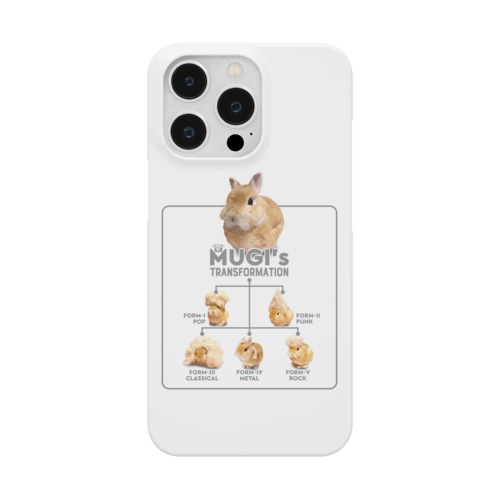 むぎちゃんトランスフォーメーション-うさぎのうみのうさ友シリーズ Smartphone Case