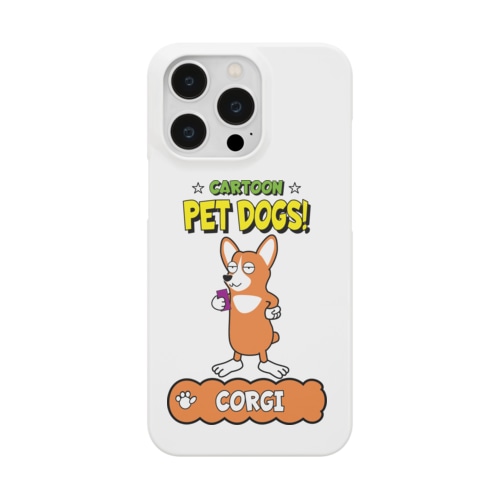 【709M】C･PETDOGS『Corgi』スマホケース Smartphone Case