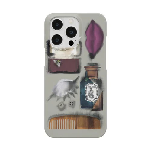 IN THE HER DRAWER(GRAY) Smartphone Case