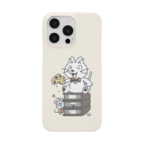 ねことネズミと例のチーズ A*クリーム Smartphone Case