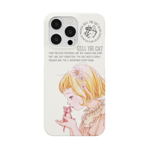 Gil the Cat with Girl Smartphone Case