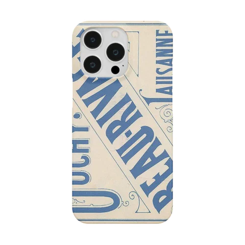 スイス　ローザンヌ・ウーシー地区　 ボー リバージュパレス ② Smartphone Case