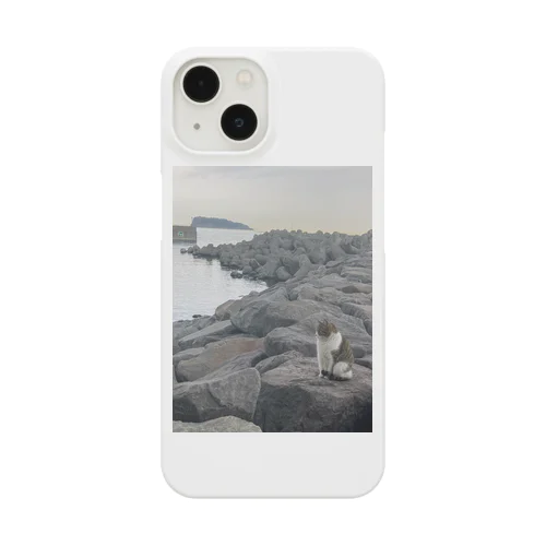 猫と海と猿島 Smartphone Case