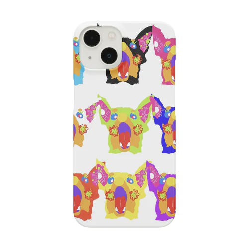 レインボーわんわん🌈🐶 Smartphone Case