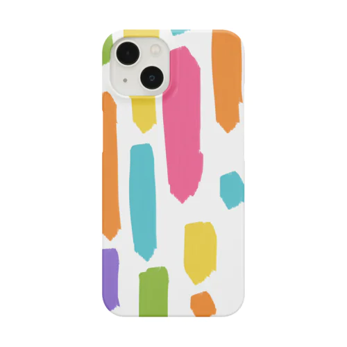 カラフルペイントアート/ジョイフル Smartphone Case