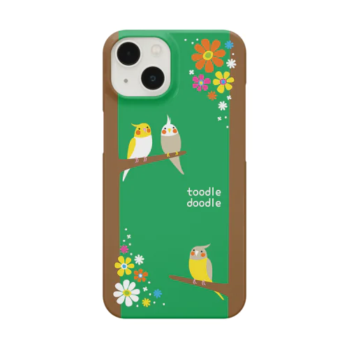 オカメインコ Green Smartphone Case