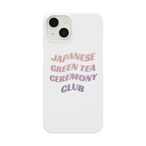 JAPANESE GREEN TEA CEREMONY CLUB  type:rainbow iPhone Smartphone Case