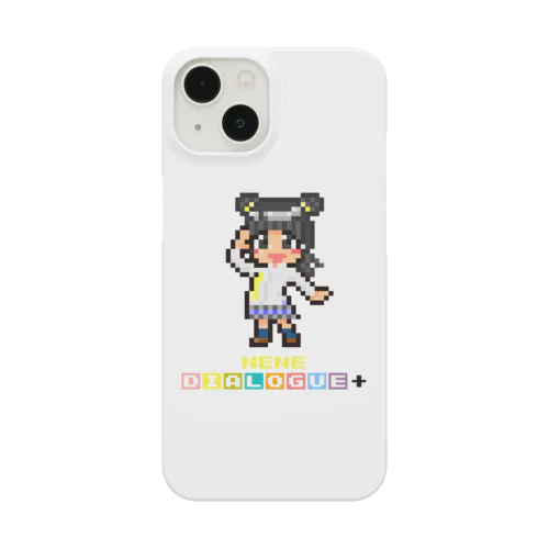 ドットDIALOGUE＋ ねーね推しホワイトスマホケース Smartphone Case