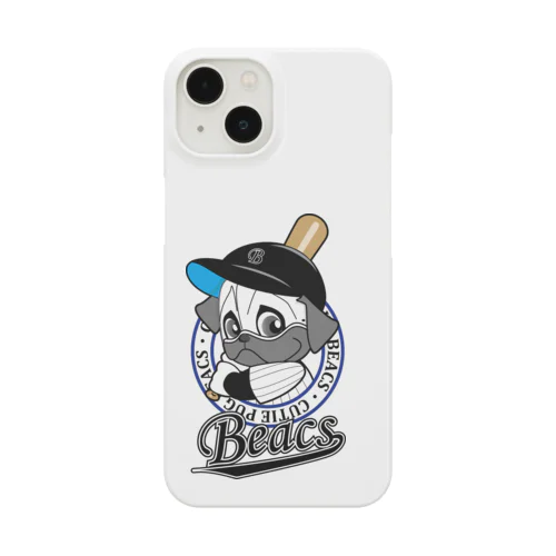 CutiePugBEACS baseball Smartphone Case