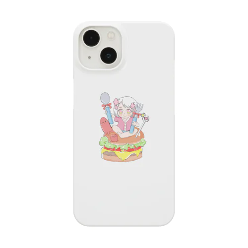 ハンバーガー食べたいな Smartphone Case