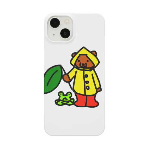 雨の日かっぱベア Smartphone Case