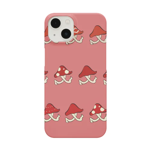 てくてく赤きのこ Smartphone Case