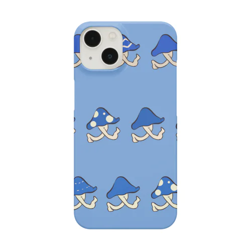 てくてく青きのこ Smartphone Case