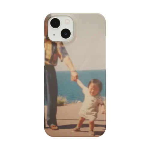 父と我の古い写真 Smartphone Case