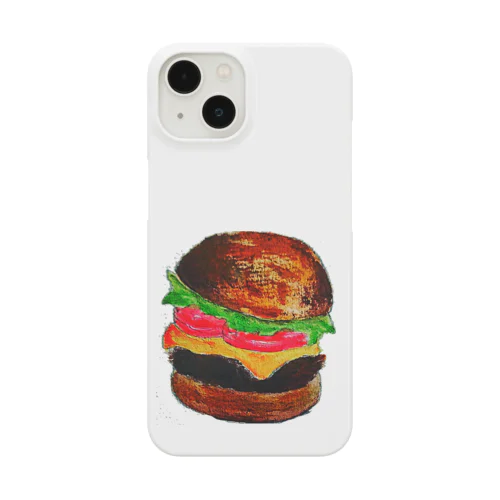 ハンバーガー水彩画 Smartphone Case