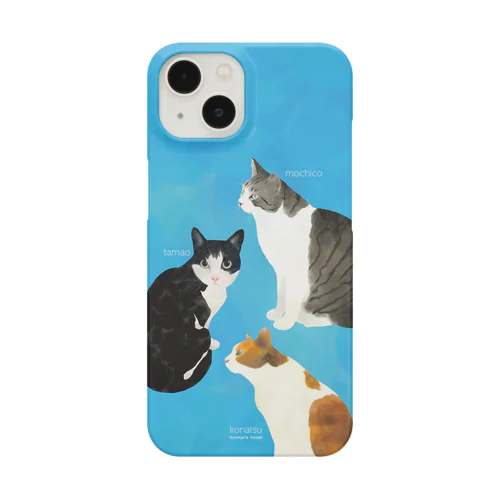 3猫スマホケース Smartphone Case