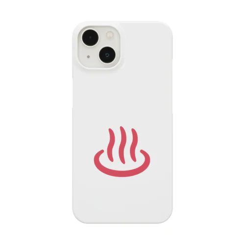 温泉マーク（赤） Smartphone Case