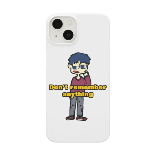 思い出せないんだよなー Smartphone Case