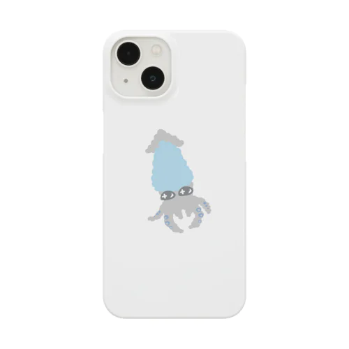 輝く目のイカ、、、。 Smartphone Case