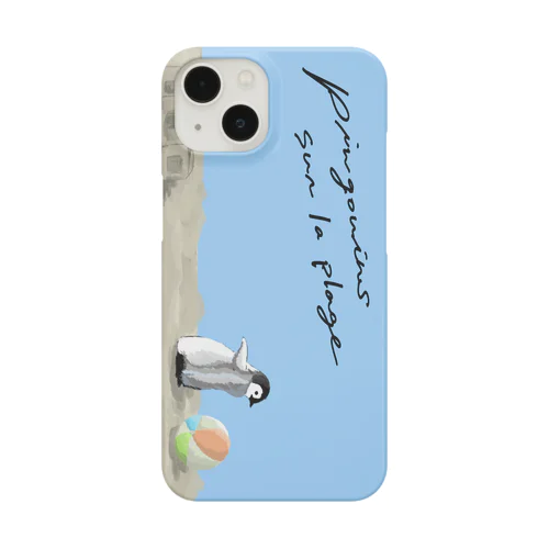 海辺の子ペンギン Smartphone Case