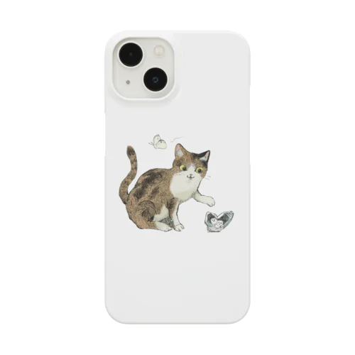 ロゴにゃんこ Smartphone Case