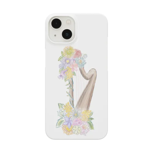 お花いっぱいハープ Smartphone Case