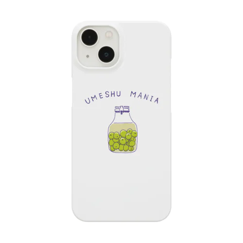 梅酒好きのためのデザイン「梅酒マニア」 Smartphone Case