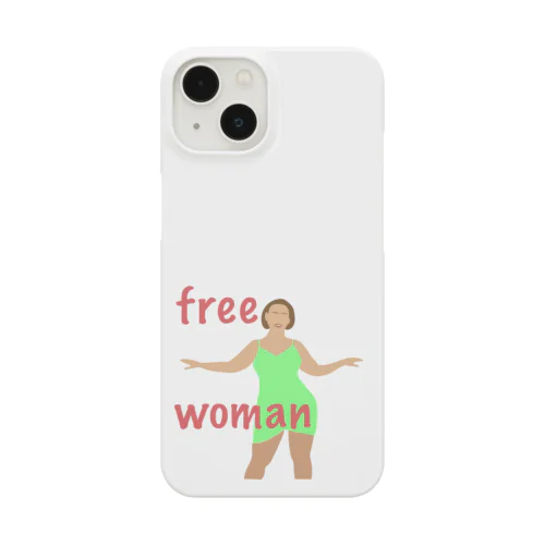 free woman スマホケース