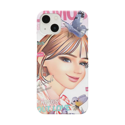 可愛い女の子＊ガール＊蝶 Smartphone Case