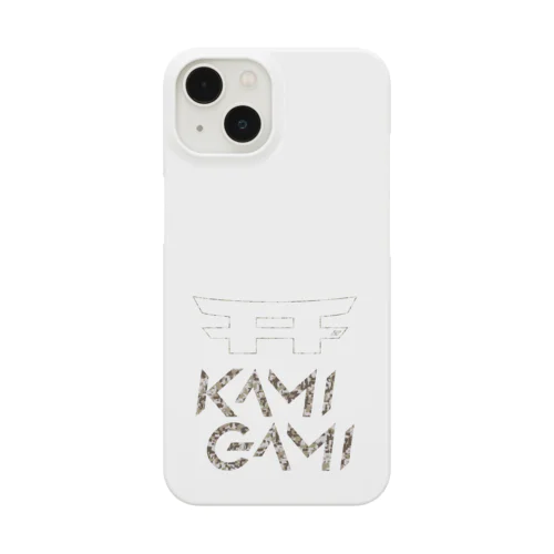 『KAMI-GAMI』logo カモフラ Smartphone Case