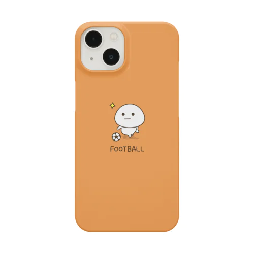 だいふくまる⚽️サッカースマホ01橙色 Smartphone Case