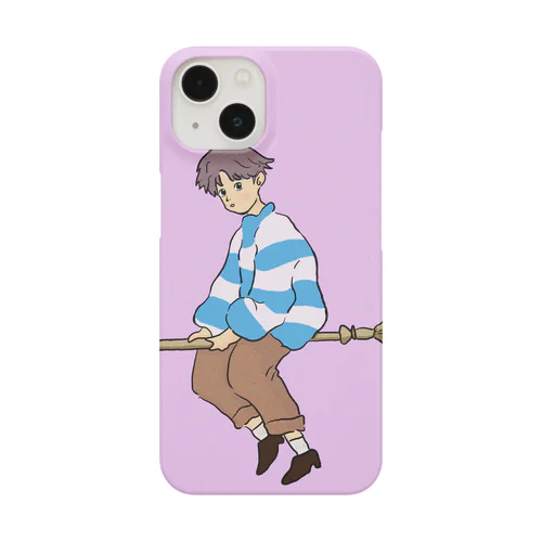 ほうき少年 iPhone Smartphone Case