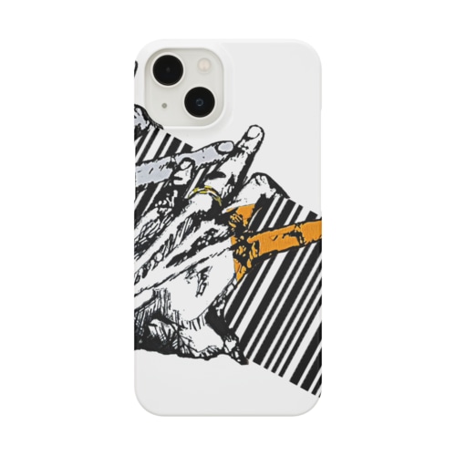 バーコードを握る手 Smartphone Case