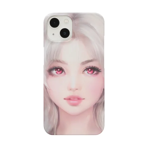 Crypto Girl Red Eye #065 Smartphone Case