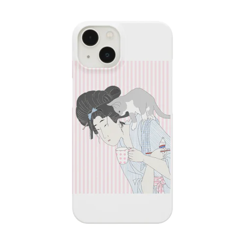 good morning from EDO  二日酔いの朝 Smartphone Case