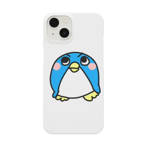 凛々しいペンギン スマホケース