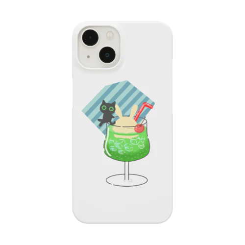 シュワシュワ　フチネコさん Smartphone Case