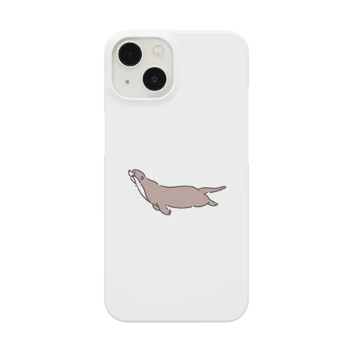 シンプルなカワウソ Smartphone Case