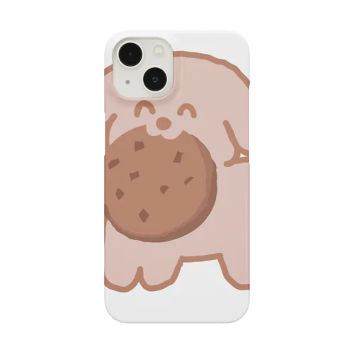 クッキーを食べる犬 Smartphone Case